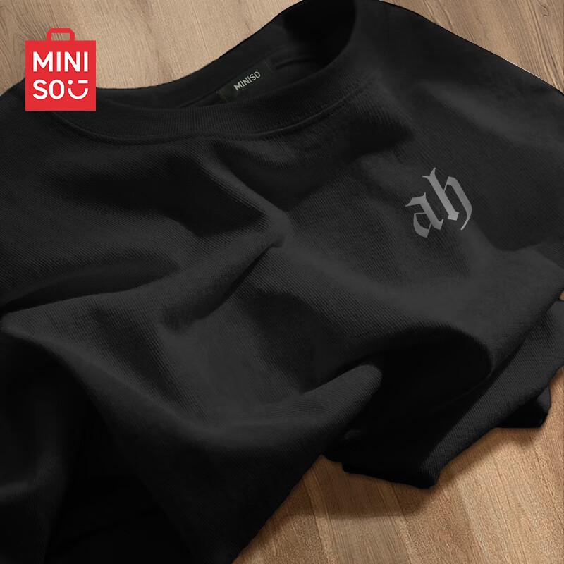 MINISO Men s Pure Cotton Short-Sleeve T-Shirt XL