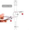 16mm Ultra-thin Silicone Strap For Swatch Classic Thin Silicone Watch Strap Special Three Forks Waterproof Bracelet