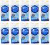 Aisen Biosil Antibacterial Soft Antibacterial Excellent Water Drainage and Durable and 12cm X X Made In Sponge, 10-Pack. Long-lasting Effect.