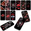 Cover for Apple iPhone 16 15 14 Plus 13 12 Mini 17 Pro Max + ProMax 16E Air Phone Case Uchiha Itachi Akatsuki Narutos
