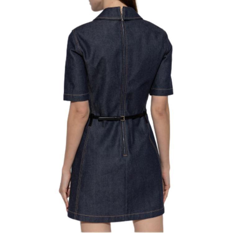 GUCCI Denim Shirt Dress 819818-XDC9E-4100