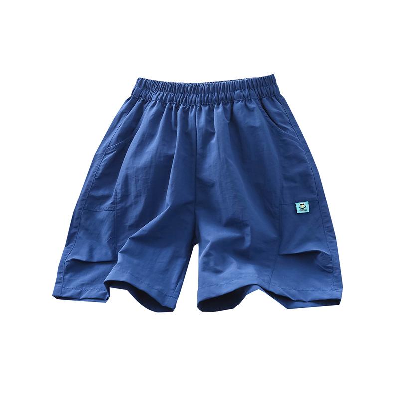 Kids' Quick-Dry Outdoor Cargo Shorts - Summer Casual, Loose Fit