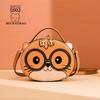 New Korean Style Fashionable Crossbody Bag, Simple and Versatile, Single Shoulder Bag, Cartoon Handheld Small Round Bag