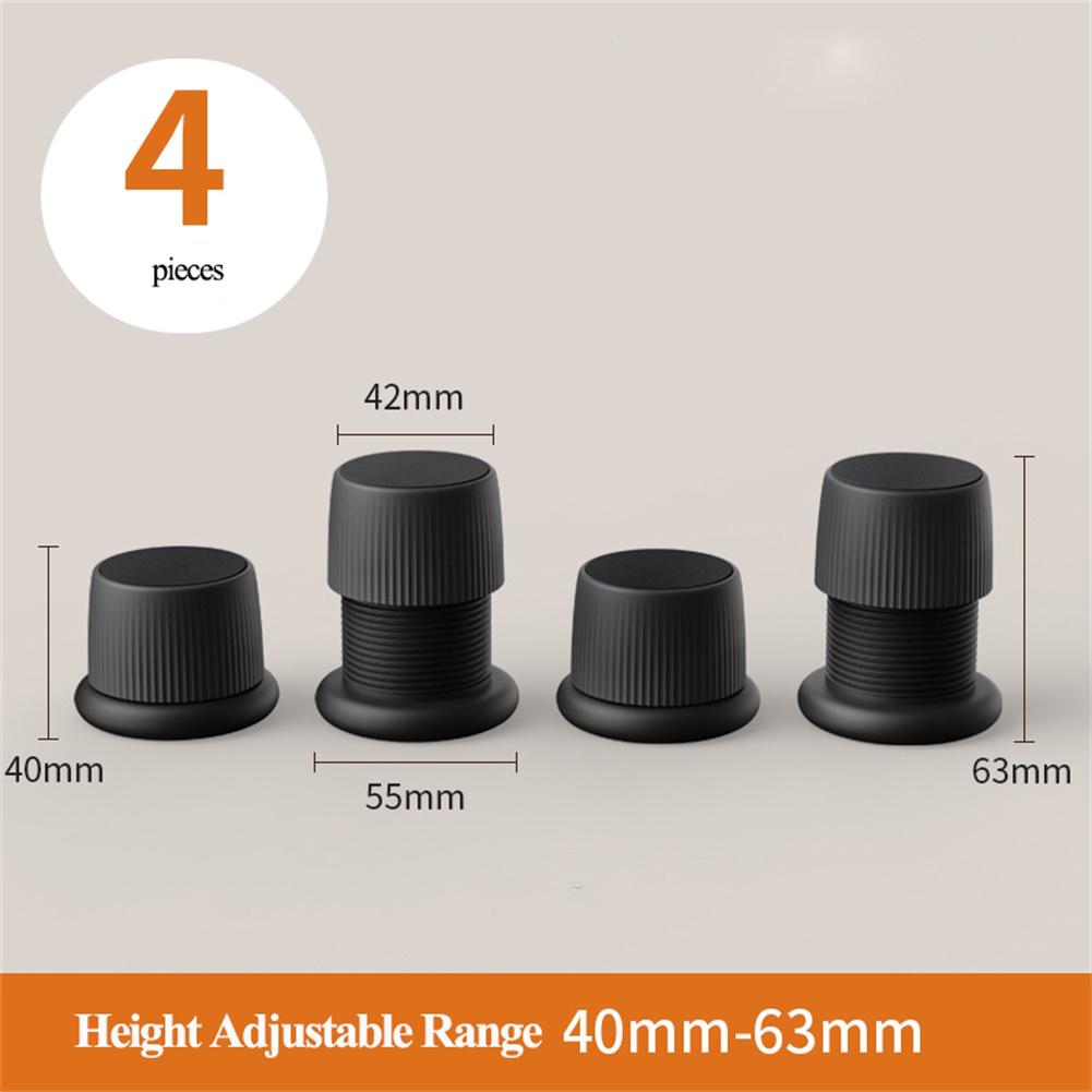 Anti Vibration Furniture Pads Set Furniture Riser Furniture Feet Mat Self-Adhesive Application For Furniture Legs