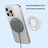 Double Ring Magnetic Ring Buckle Dopamine Color Mobile Phone Holder Magnetic Back Sticking Degree Rotating Desktop Magnetic Support