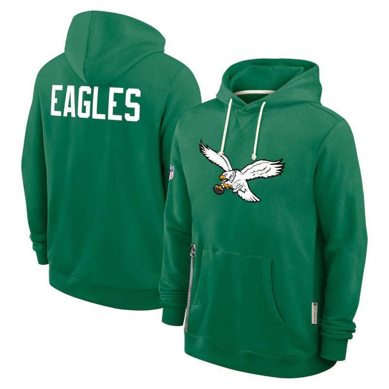 Mens Hooded Sweatshirt With Football Print Casual Sportswear Winter Loose Fit Cotton Pullover