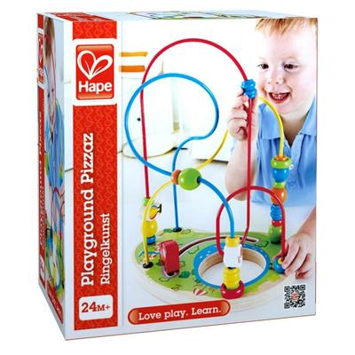 Hape Vehicle Bead Ages 2 and Wooden E1811 Coaster, Up, Toy,
