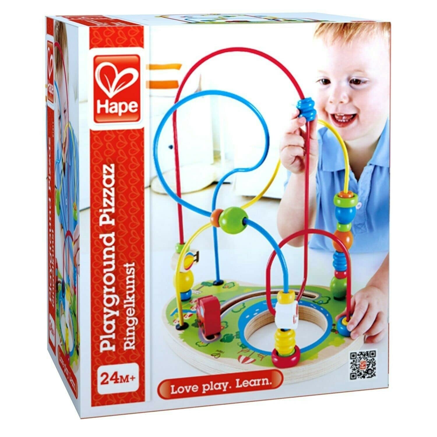 

Hape Транспорт Деревянный Лабиринт с Бусинами Возраст E1811 Горка, Игрушка, 2+,