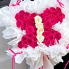 1Set Packaging Tool Fashion PVC DIY Packaging Material Mother's Day Bouquet Stand Butterfly-shaped Flower Arrangement