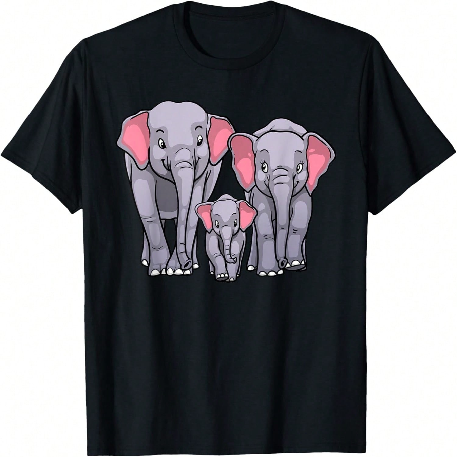 Elephant Family Africa Zoo Keeper Gift Elephant T-Shirt S разноцветный