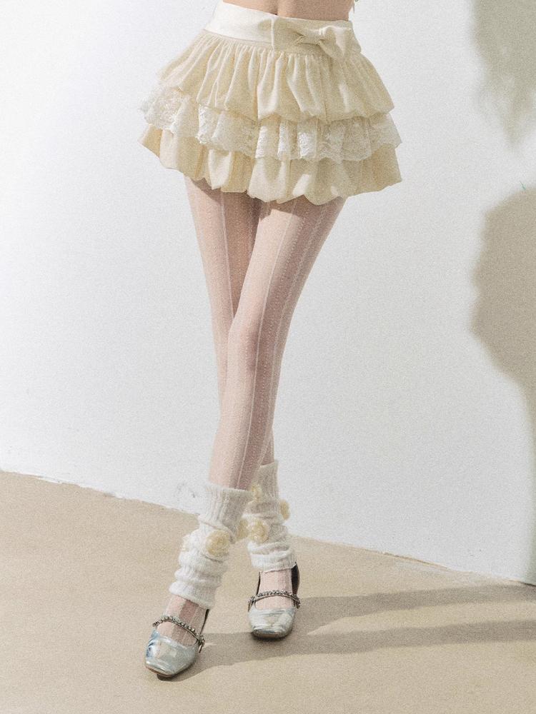 Dantela Spicy Girl Mini fusta plisata Femeii Toamna Iarna A-line Kawaii Sweet Party Fusta Harajuku Coreana Moda Casual Fusta