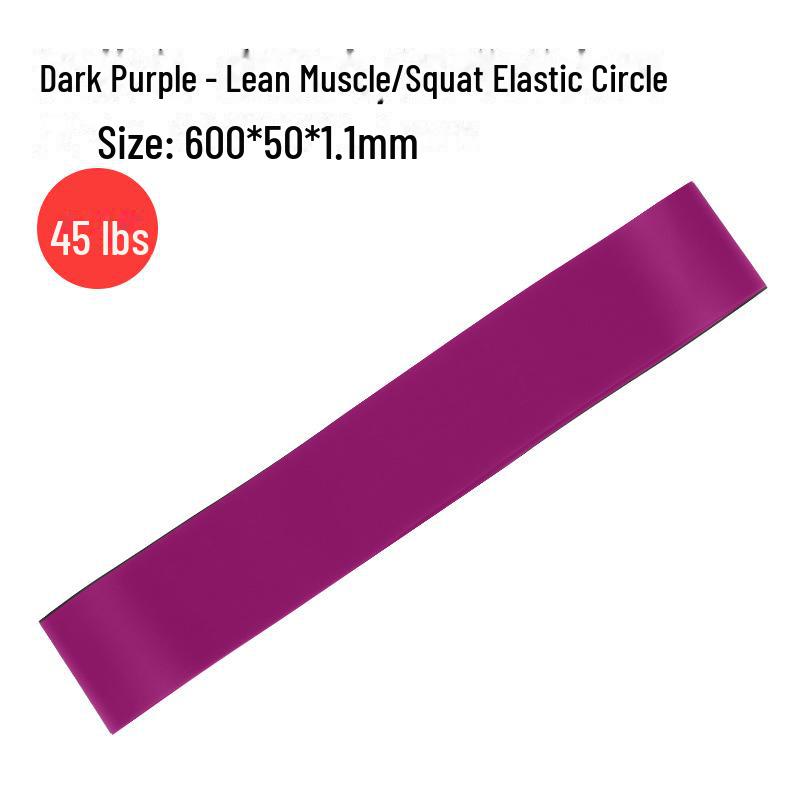 Taśma oporowa do jogi TPE pogrubiona, odporna na pękanie