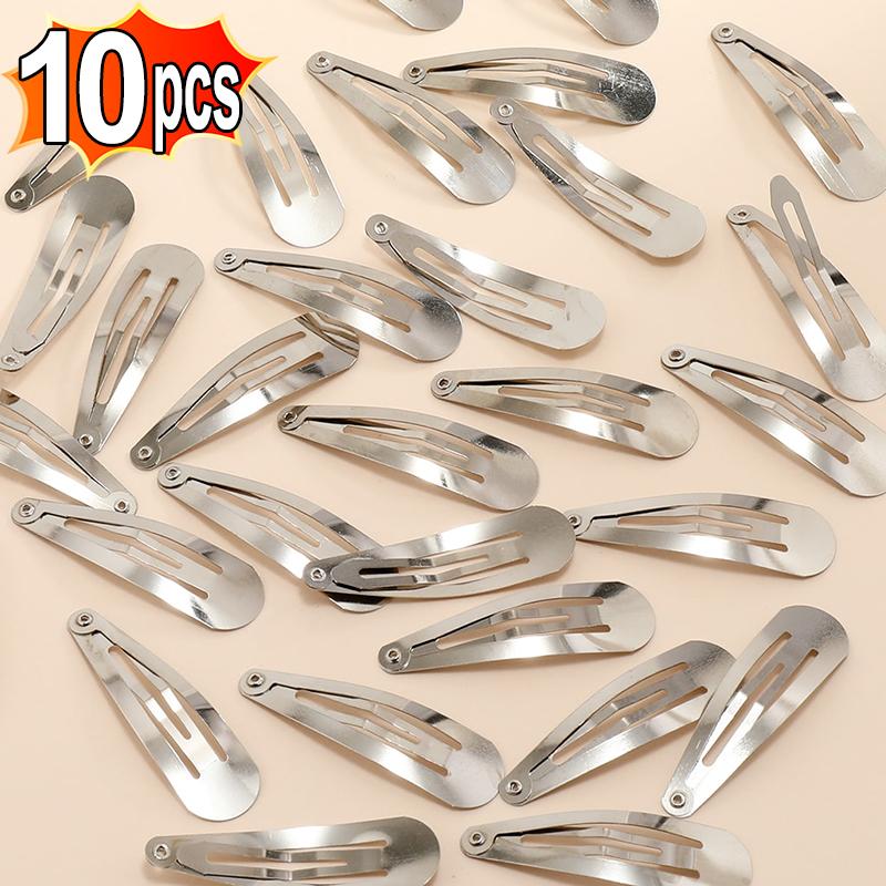 2/30pcs Silver Star Hairpins for Women Stars Filigree Metal Snap Hair Clips Girls Side Hair Grip Y2K Barrettes Hair Accessories