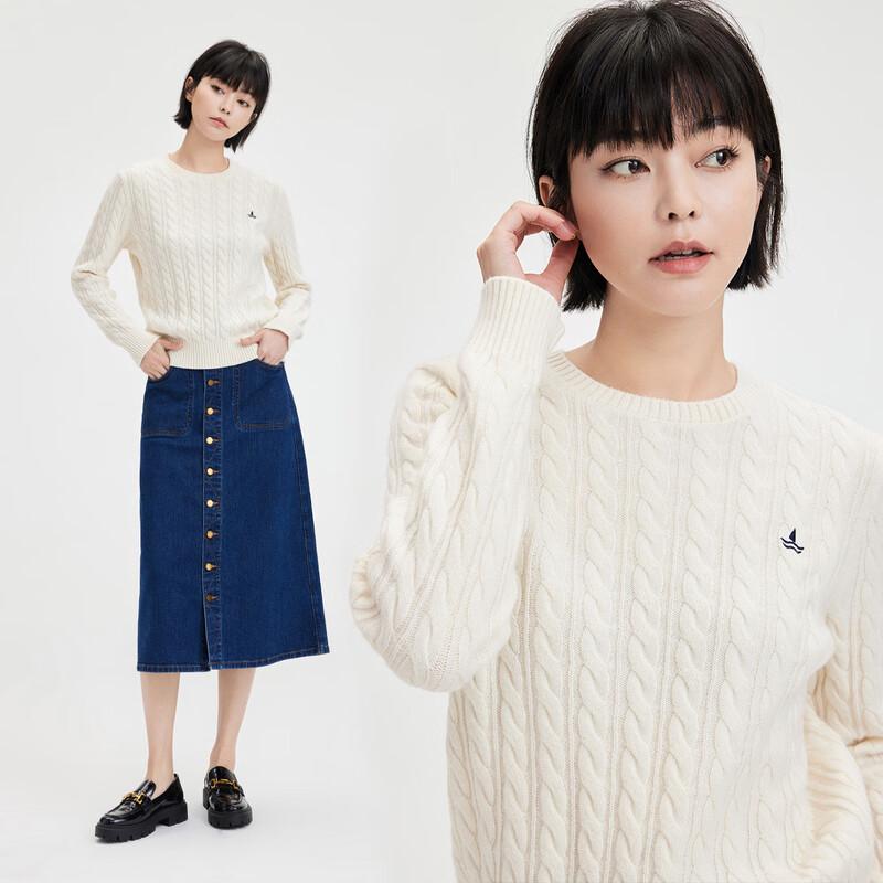 

Navigare Women s 100% Wool Round Neck Sweater XL