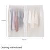 Waterproof Dustproof Thickened Clothing Covers Peva Clothes Dust Storage Bag Clear Protector Opening Hanging Garment Rack Items