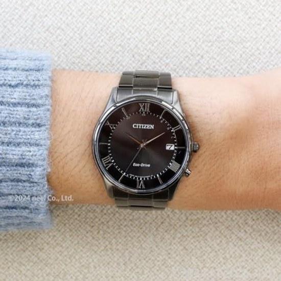 CITIZEN wristwatch COLLECTION (radio-controlled watch water-resistant thin) AS1064-53E light-powered Eco-Drive NIGHT COLOUR EDITION sapphire glass