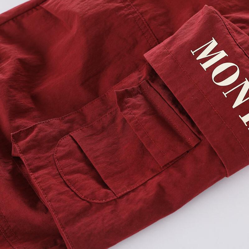 Montagut Kids' Wide-Leg Casual Cargo Pants