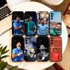 Novak Djokovic Handyhülle Für Samsung S25,S24,S21,S22,S23,S30,Ultra,S20,Plus,Fe,Weiche Silikon Schwarze Hülle