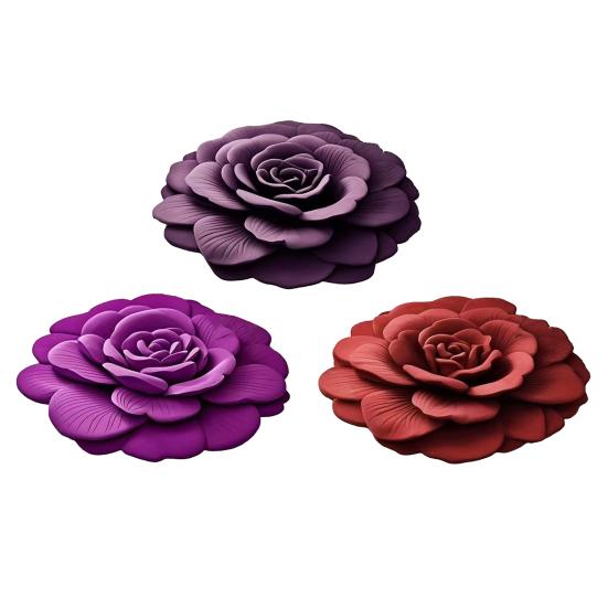 Covoraș de podea Design 3D Floare Bază Antiderapantă Covoraș de Ușă Living Dormitor Baie Bucătărie Covoraș Absorbent