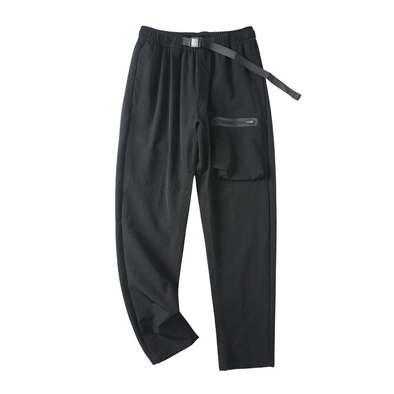 Niaojia Men s Pants American Outdoor Technical Trousers Functional Straight-leg Trendy Sports Overalls Export Export Hiking Pants Black 2XL