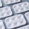 20 Pcs Artist Paint Palette Mixing Tray Watercolour Paints Palette 6 Grids Palette Mixing Palette for Painters