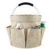 Portable Beach Organizer Foldable Cleaning Bucket Lightweight Oxford Picnic Basket for Travel Camping Bath Multi-Purpose Storage Bag for Tools