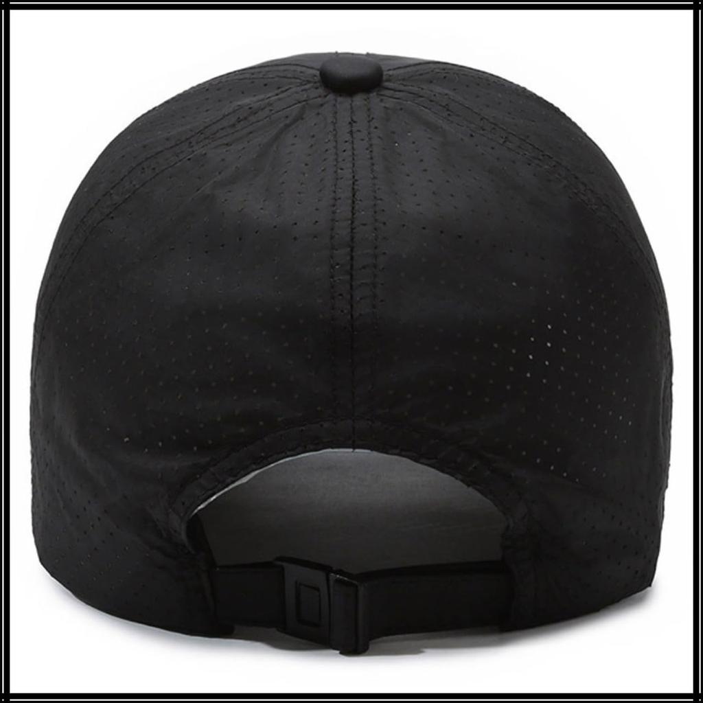 sun CZA096 [White Fang] Cap, hat, sports, protection, running, simple, casual, men's, women's, (dark gray)