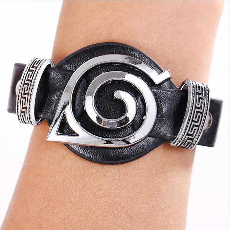 

Шкіряний браслет Браслет Косплей Косплей чорний