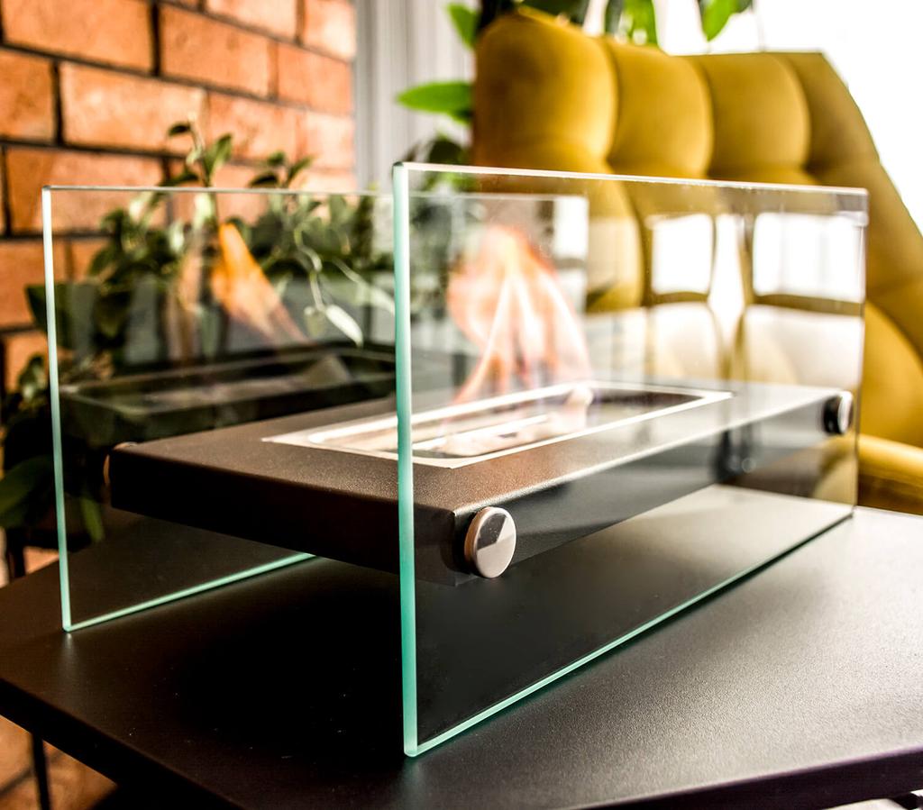 Freestanding bio fireplace fiamma gio for home garden decoration fireplace warmth