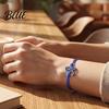 Breast Cancer Awareness Jewelry 2 Pcs Bracelets Adjustable Braided String Pink Ribbon Accessory Bracelets with Charm Inspirational Gifts for