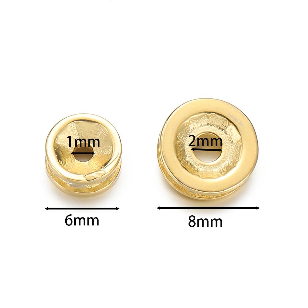 925 Sterlingové stříbro Spacer korálek s diamanty pro náramky a náhrdelníky