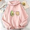 2026 Kawaii Avocado Love Print Hoodies Spring Autumn Winter Casual Hoodies Sweatshirts Men Women Pullovers with Pocket