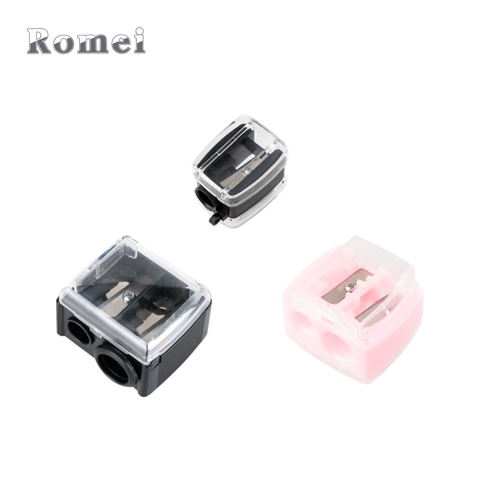 

Luo Mei Dual-Hole Eyebrow & Pencil Sharpener for Thick and Thin Pencils