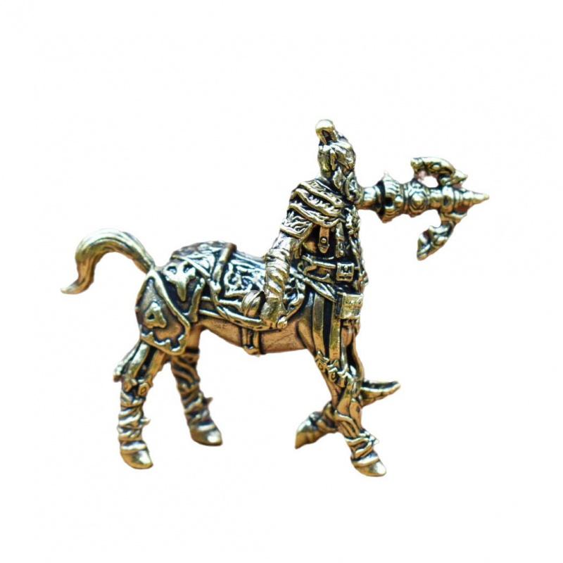 Brass Material - Centaur Horse Tail Ornament Craftwork Sagittarius Cross-border Office Decoration