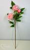 Rubber branch - Light pink peony 80 cm