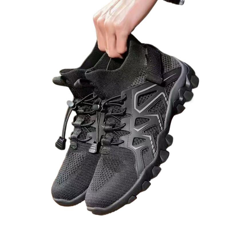 Autumn men's new hiking shoes high-top outdoor hiking breathable creek walking shoes mesh quick-drying sandals casual shoes