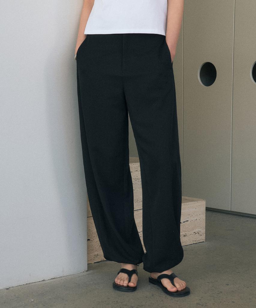 Siyajyu Sipt7199 Comfortable Jogger Pants_Black