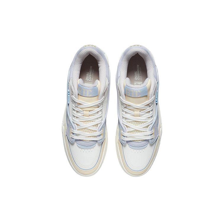 Li Ning 001 BTC Textile, Synthetic Leather Comfortable Slip Resistant Abrasion Resistant Low top Skateboard Shoes AGCS024-1