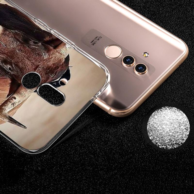 Söt djurko För Huawei Mate 40 30 20 20X 10 RS P Smart 2021 2020 Z S Pro Plus Lite 2019 Telefonskal