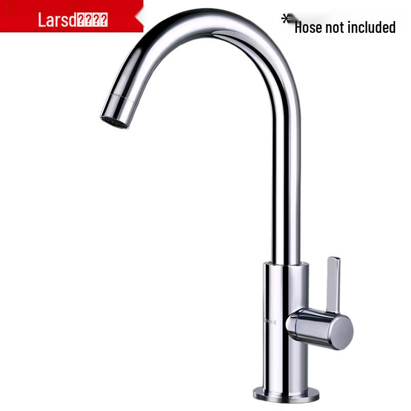 Larsd Single Cold High Arc Kitchen Faucet LD07