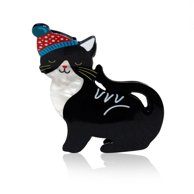 Halloween Theme Hair Claw Clip for Adult Kids Bat/Blackcat/Pumpkin SharkClips Hair Styling Accessories Party Headdress