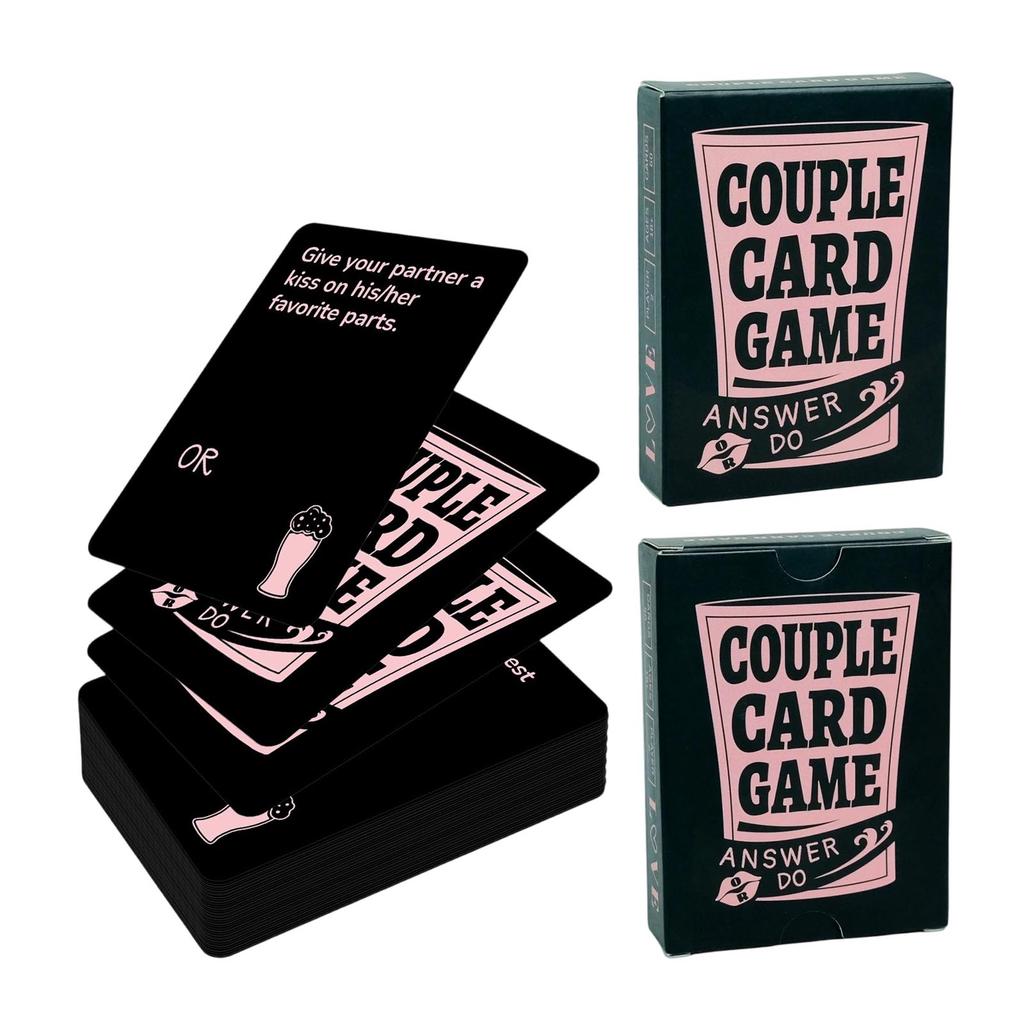 50 Interactive Couple Cards - Fun And Adult Games For Couples Dates