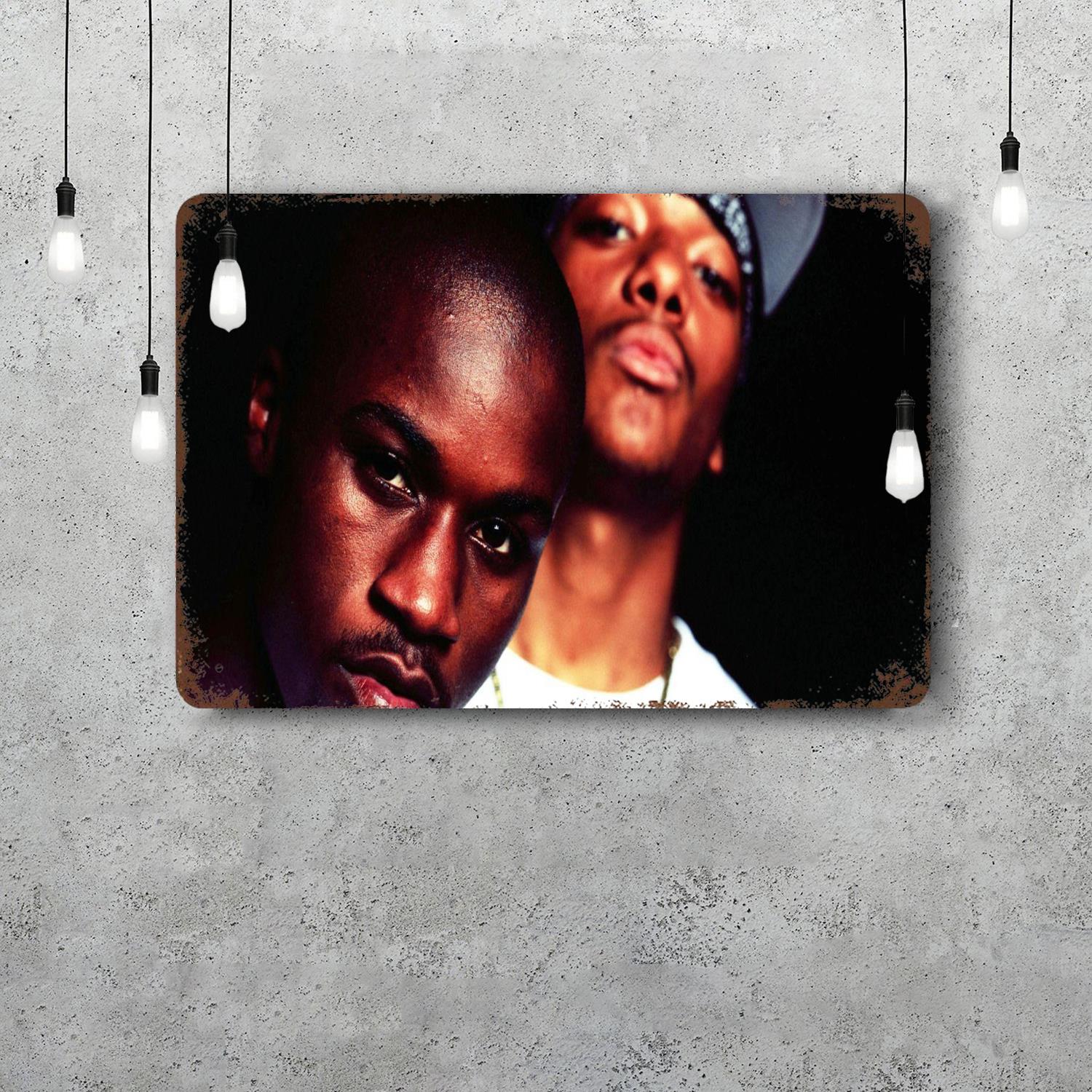 

Mobb Deep Classic Poster Rusty Metal Plaque Retro Decorative Plate Bar Man Cave Garage Club Metal Sign Wall Decoration 20x30cm（7.8x11.8inch）