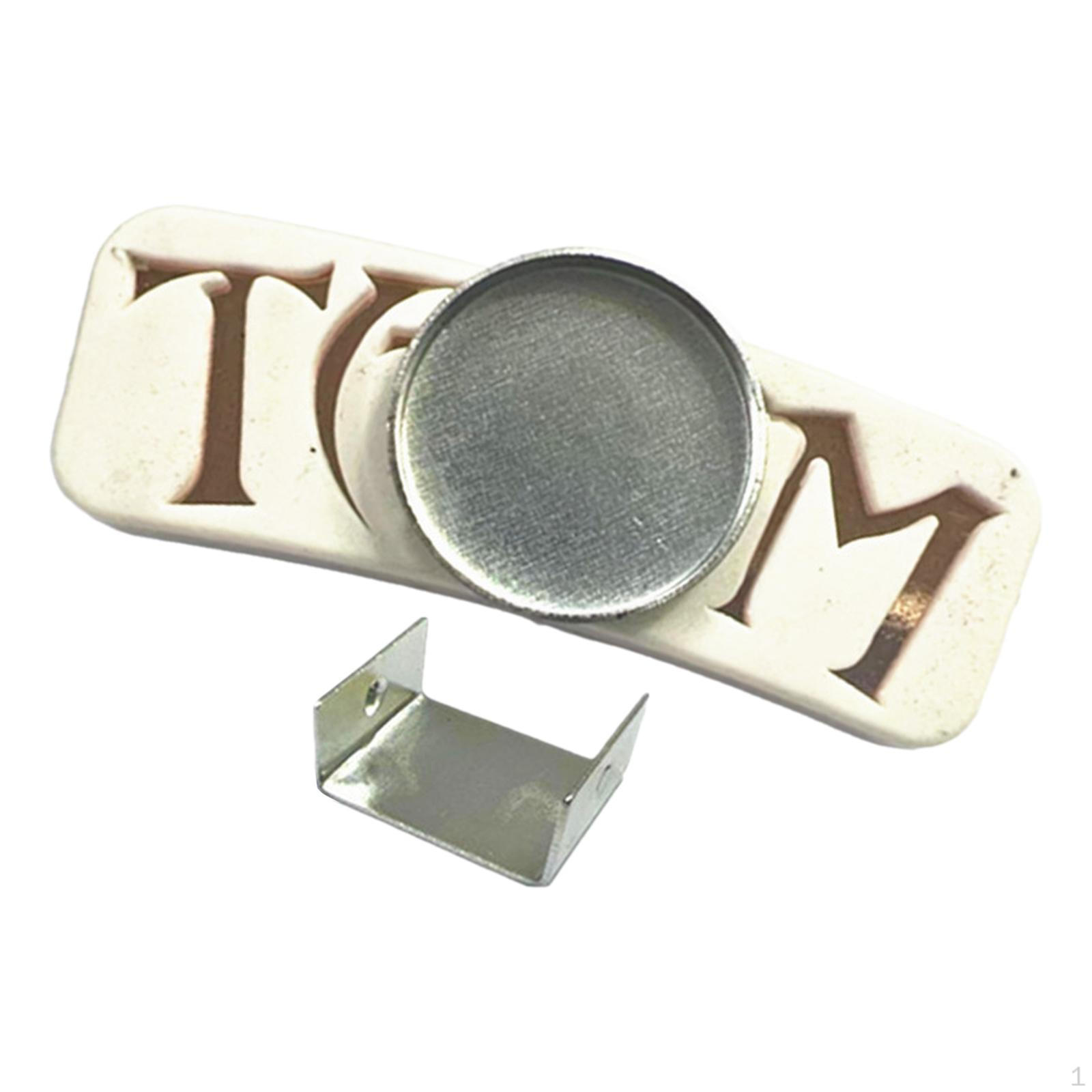 

Магнитный держатель для мела, железный ящик для хранения, карман для аксессуаров для бильярдного стола с зажимом белый