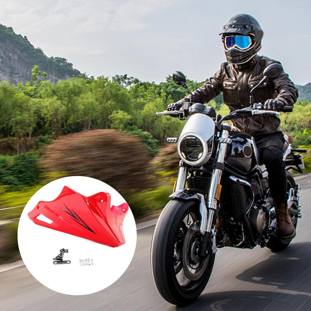 Motorcycle Leg Fairings Engine Protection Cover Lowered Shrouds Fairing Cover For Aesthetic Daily Commuting Racing Events