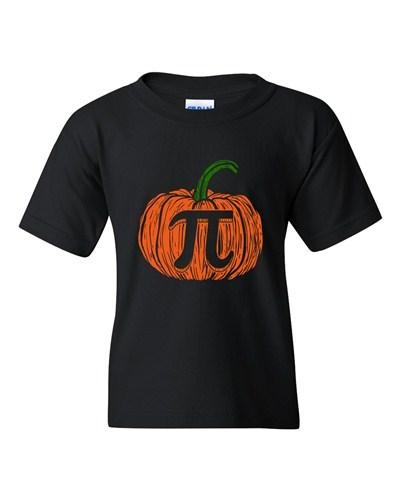Pi Pumpkin Halloween Funny Parody Costume DT Youth Kids T-Shirt Tee Unisex T-Shirt S