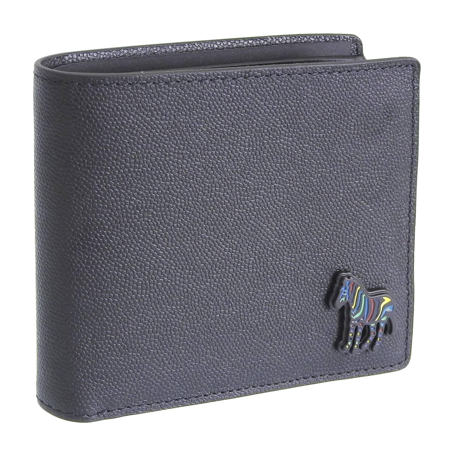 

Wallet Bifold Folding Wallet Compact Leather Black Zebra WALLET BILLFOLD COIN M2A6078 NMUZEB 79 [Paul Smith] Men s [Item]