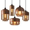 Industrial-Style Glass Ball Pendant Light for Restaurant & Bar