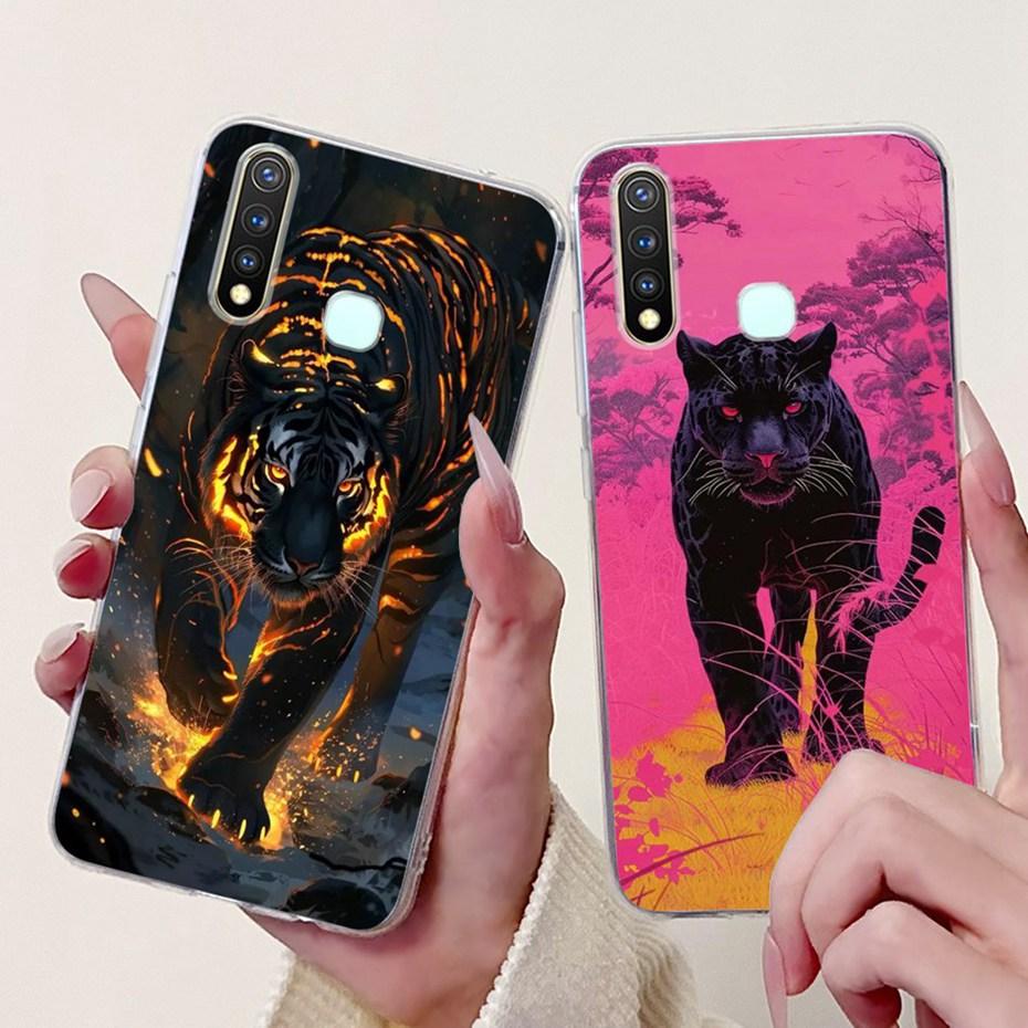New Design Phone Case For Vivo 1915 Y19 Y5s Clear TPU Slim Back Cover For Vivo Y19 Y5s 1915 Soft Silicone Cases