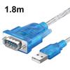 10pcs USB 2.0 to RS232 DB9 9Pin Male & Female Separate Serial Converter Cable COM Port Cord For Windows 98/2000/7/8/10 Desktop Laptop PC Computer